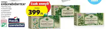 HERBÁRIA GYÓGYNÖVÉNYTEA 25x1g