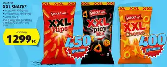 ALDI SNACK FUN XXL SNACK 450g ajánlat