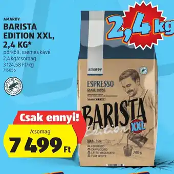 AMAROY BARISTA EDITION XXL, 2,4 KG