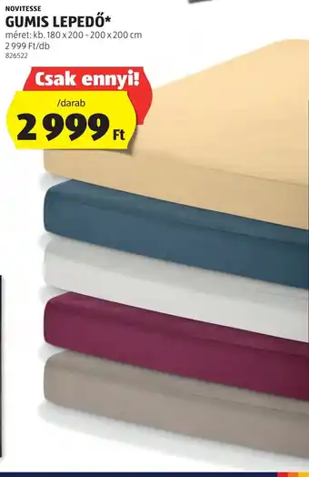 NOVITESSE GUMIS LEPEDŐ 1 db