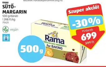ALDI RAMA SÜTŐ-MARGARIN 500 g ajánlat