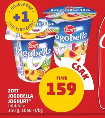 PENNY ZOTT JOGOBELLA JOGHURT 150 g ajánlat