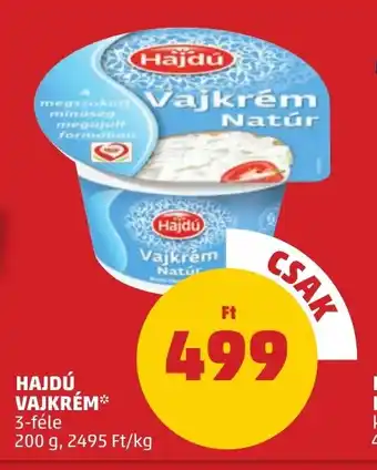 PENNY HAJDÚ VAJKRÉM 200 g ajánlat