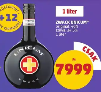 PENNY ZWACK UNICUM 1 l ajánlat
