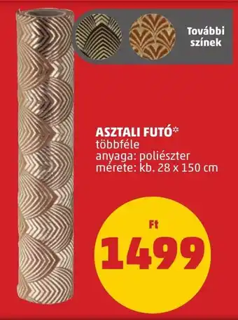 ASZTALI FUTÓ 1 db