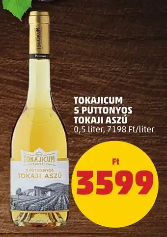 TOKAJICUM 5 PUTTONYOS TOKAJI ASZÚ 0,5 l