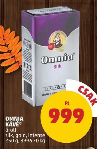 PENNY OMNIA KÁVÉ 250 g ajánlat