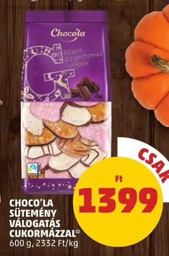 PENNY CHOCO'LA SÜTEMÉNY VÁLOGATÁS CUKORMÁZZAL 600 g ajánlat