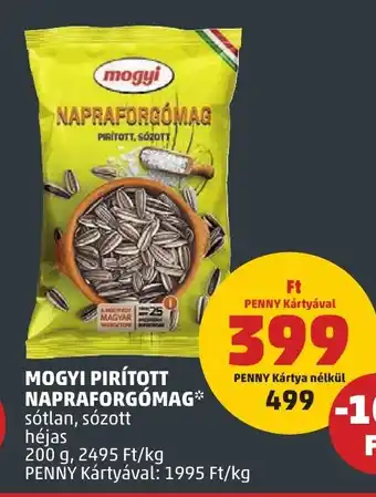 PENNY MOGYI PIRÍTOTT NAPRAFORGÓMAG 200 g ajánlat