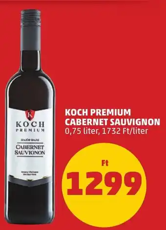 PENNY KOCH PREMIUM CABERNET SAUVIGNON 0,75 l ajánlat
