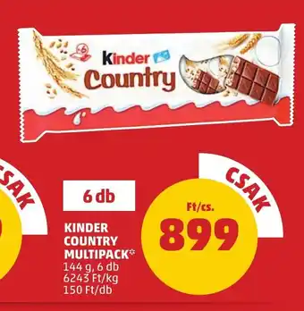 PENNY KINDER COUNTRY MULTIPACK 6 db ajánlat