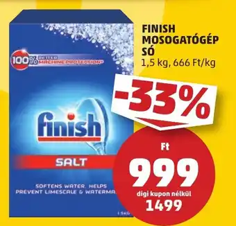 PENNY FINISH MOSOGATÓGÉP SÓ 1,5 kg ajánlat