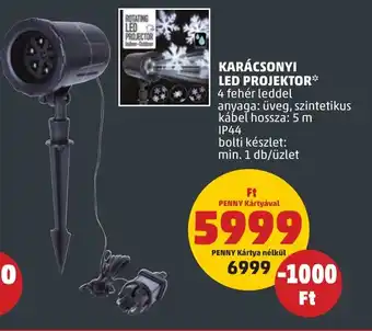 PENNY KARÁCSONYI LED PROJEKTOR 1 db ajánlat