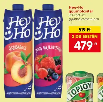 Spar Hey-Ho gyümölcsital 1 l ajánlat