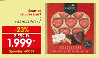 Spar Szamos Szívdesszert 130 g ajánlat
