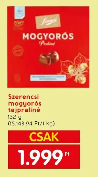 Spar Szerencsi mogyorós tejpraliné 132 g ajánlat