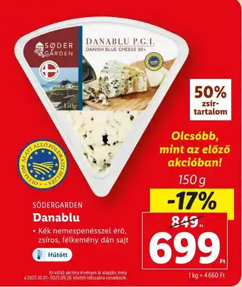 SÖDERGARDEN Danablu 150g
