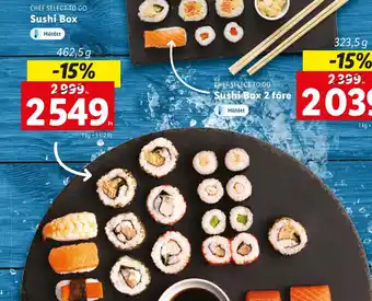 Lidl CHEF SELECT TO GO Sushi Box 462,5g ajánlat