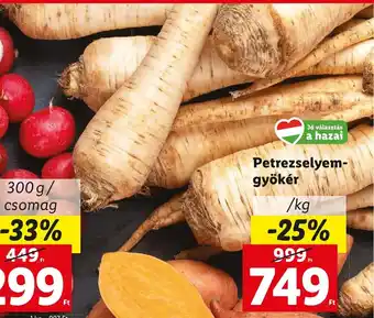 Lidl Petrezselyem gyökér 1kg ajánlat