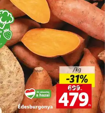 Lidl Édesburgonya 1kg ajánlat