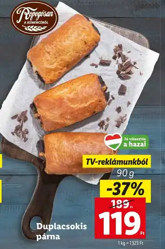 Lidl Duplacsokis párna 90g ajánlat