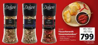 Lidl DELUXE Fűszerkeverék fűszermalomban 55g ajánlat