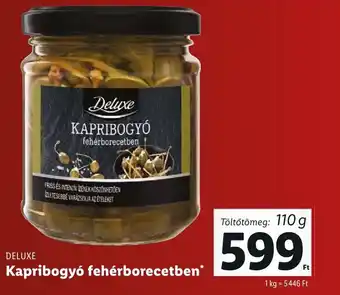 Deluxe KAPRIBOGYÓ fehérborecetben 110g