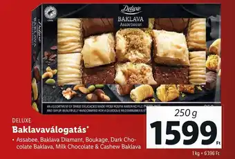 DELUXE Baklavaválogatás 250g