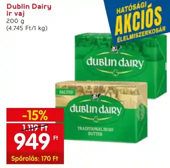 Spar Dublin Dairy ir vaj 200 g ajánlat