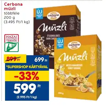 Cerbona müzli 200 g