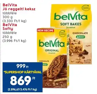 Spar BelVita Jó reggelt! keksz stb. 300 / 250 g ajánlat