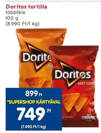 Spar Doritos tortilla 100 g ajánlat