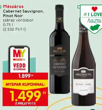Spar Mészáros 0,75 l ajánlat
