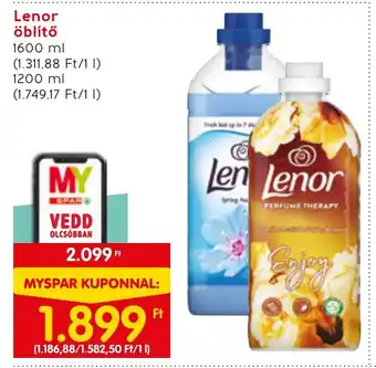 Spar Lenor öblítő 1600 / 1200 ml ajánlat