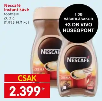 Spar Nescafé instant kávé 200 g ajánlat