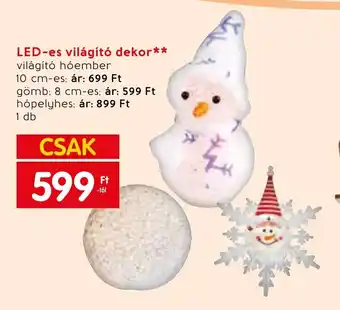 Spar LED-es világító dekor 1 db ajánlat