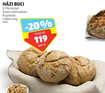 ALDI HÁZI BUCI 81 g ajánlat