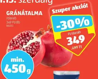 ALDI GRÁNÁTALMA 1 db ajánlat