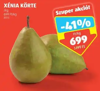 ALDI XÉNIA KÖRTE 1 kg ajánlat