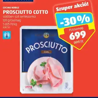 ALDI CUCINA NOBILE PROSCIUTTO COTTO 120 g ajánlat