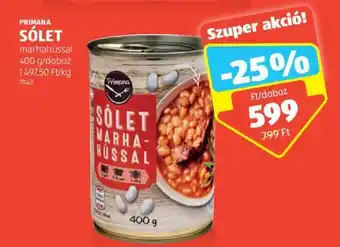 ALDI PRIMANA SÓLET 400 g ajánlat
