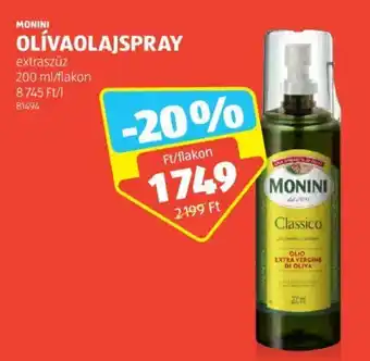 MONINI OLÍVAOLAJSPRAY 200 ml