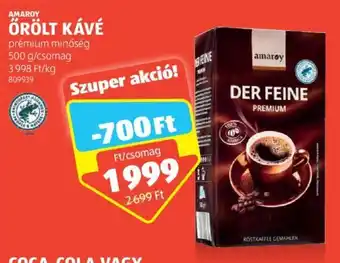 ALDI AMAROY ŐRÖLT KÁVÉ 500 g ajánlat