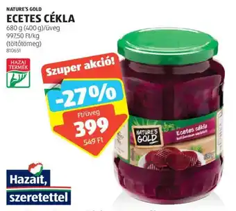 NATURE'S GOLD ECETES CÉKLA 680 g