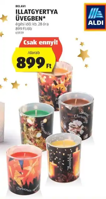 ALDI BELAVI ILLATGYERTYA ÜVEGBEN 1 db ajánlat