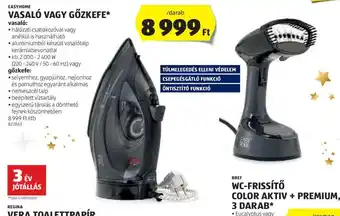 EASYHOME VASALÓ VAGY GŐZKEFE 1 db