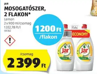 ALDI JAR MOSOGATÓSZER 2 x 900 ml ajánlat