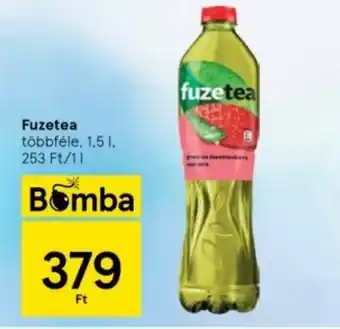 Tesco Fuzetea többféle 1,5l ajánlat