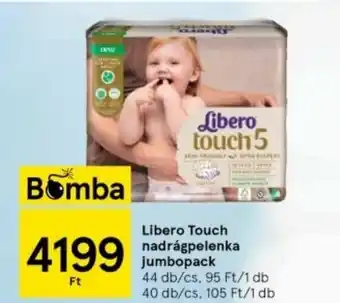 Tesco Libero Touch nadrágpelenka jumbopack ajánlat