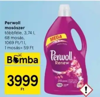 Tesco Perwoll mosószer 3,74l ajánlat